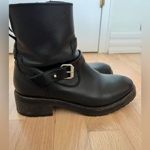 All Saints Leather Boot-size 7.5